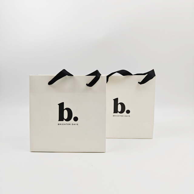 Luxury Custom Logo Paper Gift Bags Wholesale Paper Shopping Bags with Handles