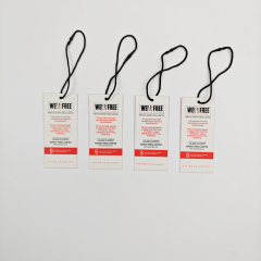 Premium Recycled Paper Garment Tags Eco-Friendly Luxury Hang Tags with Custom Logo
