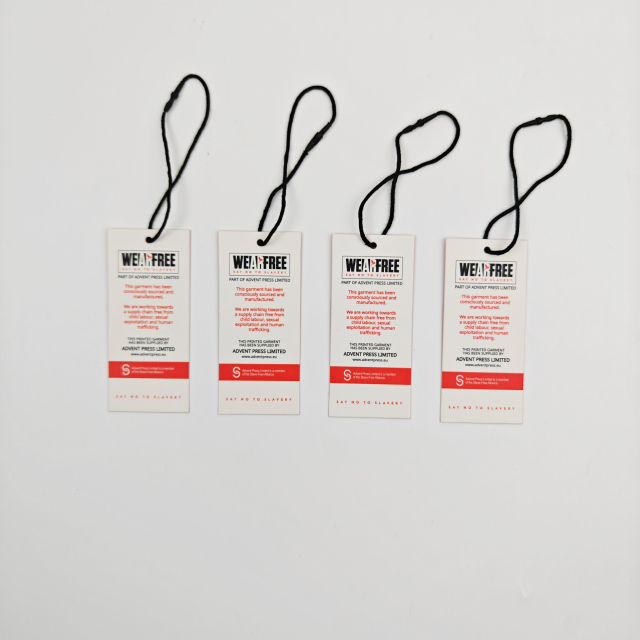 Premium Recycled Paper Garment Tags Eco-Friendly Luxury Hang Tags with Custom Logo