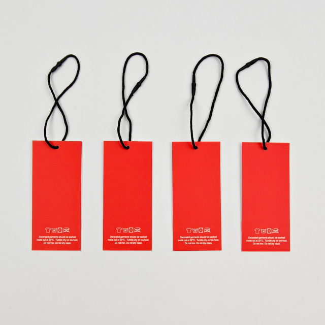 Premium Recycled Paper Garment Tags Eco-Friendly Luxury Hang Tags with Custom Logo