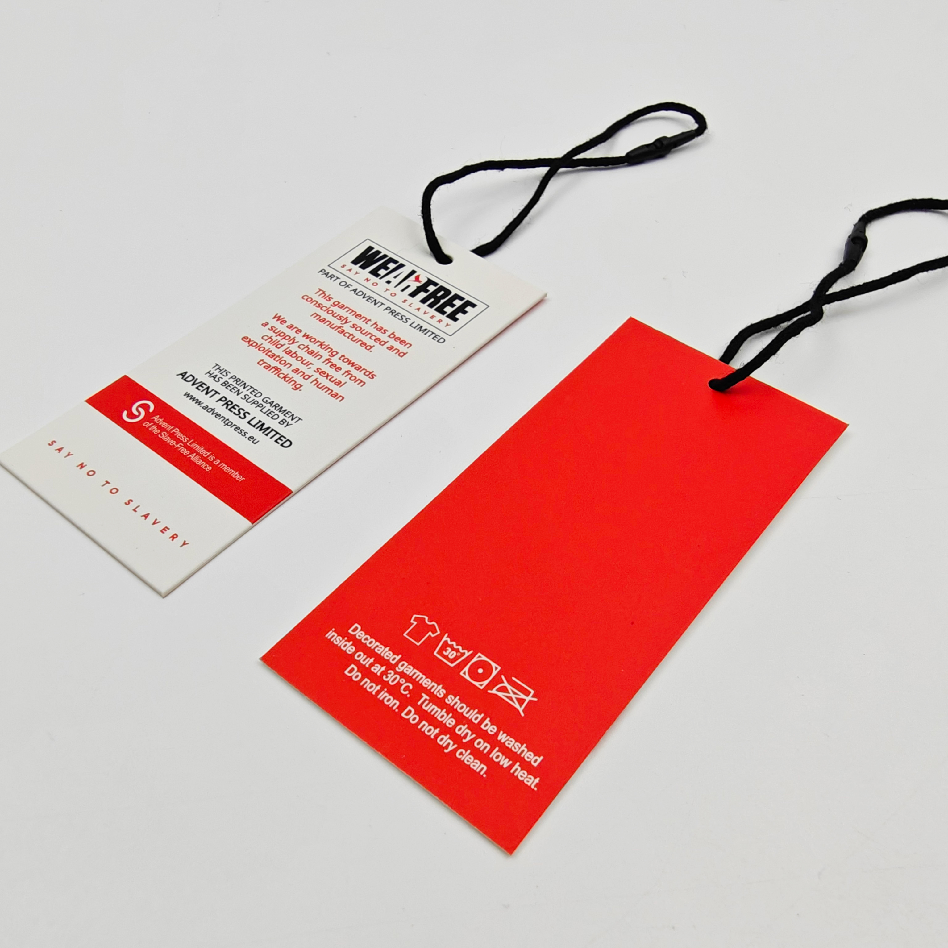 Premium Recycled Paper Garment Tags Eco-Friendly Luxury Hang Tags with Custom Logo