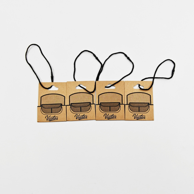 Eco-Friendly Kraft Hang Tags Custom Logo Garment Price Tags for Retail Shoes & Jeans