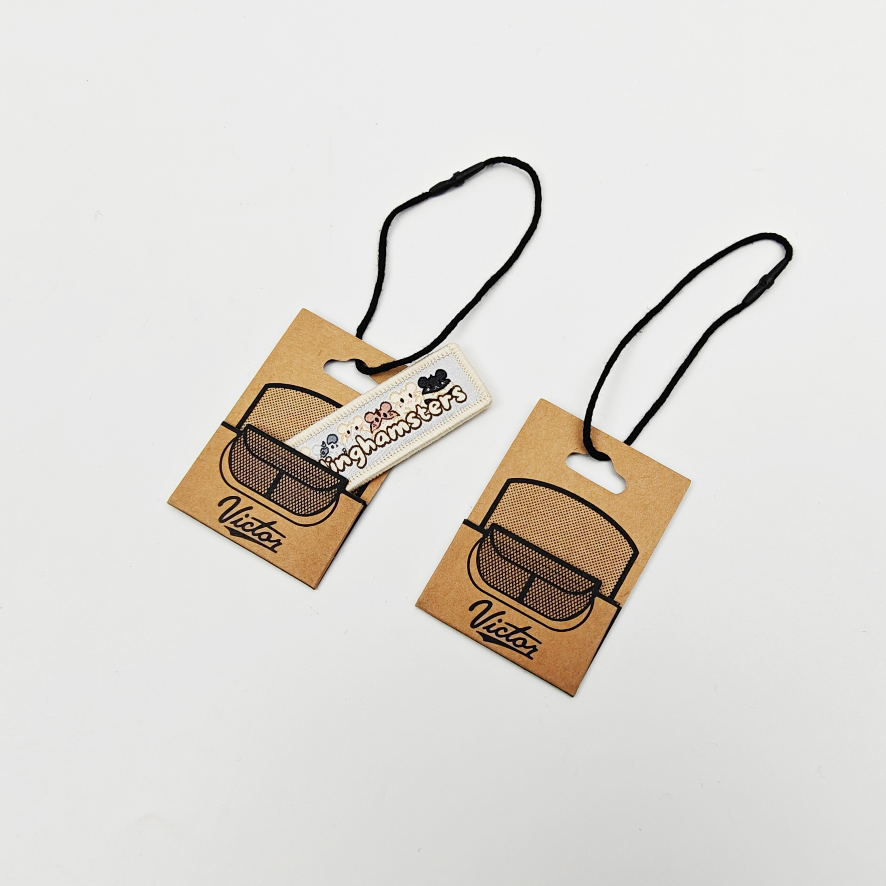 Eco-Friendly Kraft Hang Tags Custom Logo Garment Price Tags for Retail Shoes & Jeans