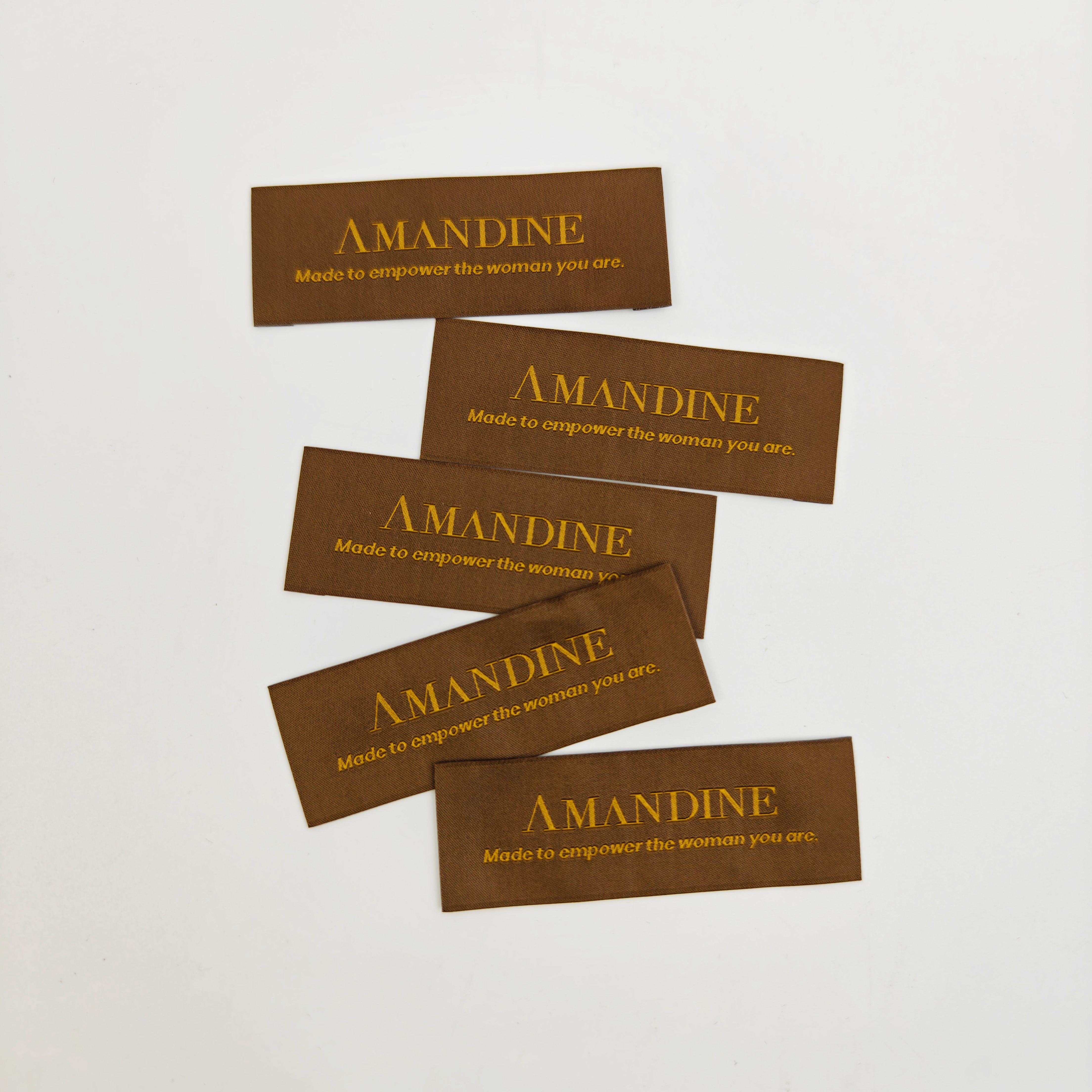 Custom Woven Labels Eco-Friendly Wholesale Garment Label for Security Wear