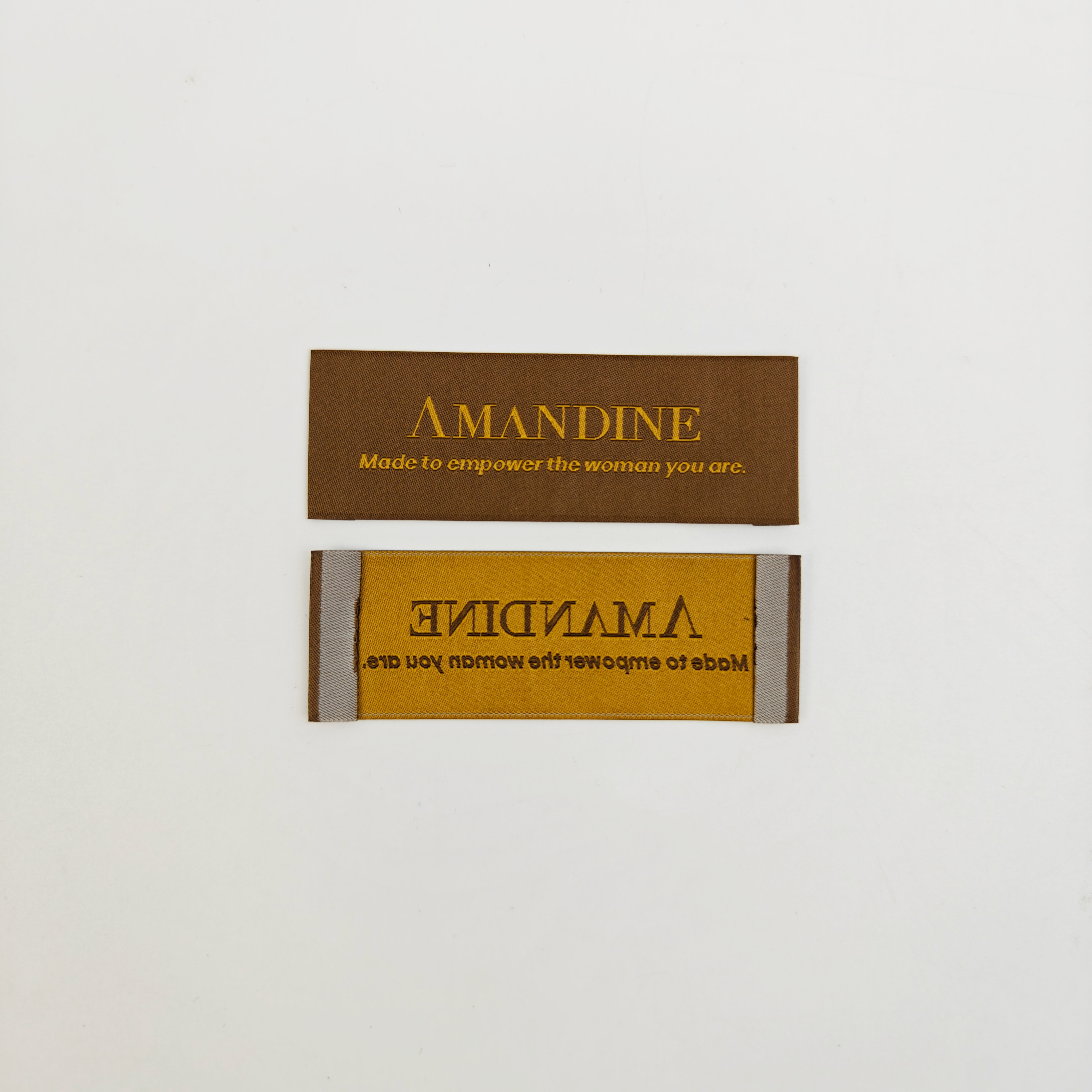Custom Woven Labels Eco-Friendly Wholesale Garment Label for Security Wear