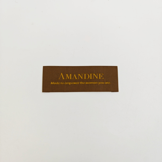 Custom Woven Labels Eco-Friendly Wholesale Garment Label for Security Wear