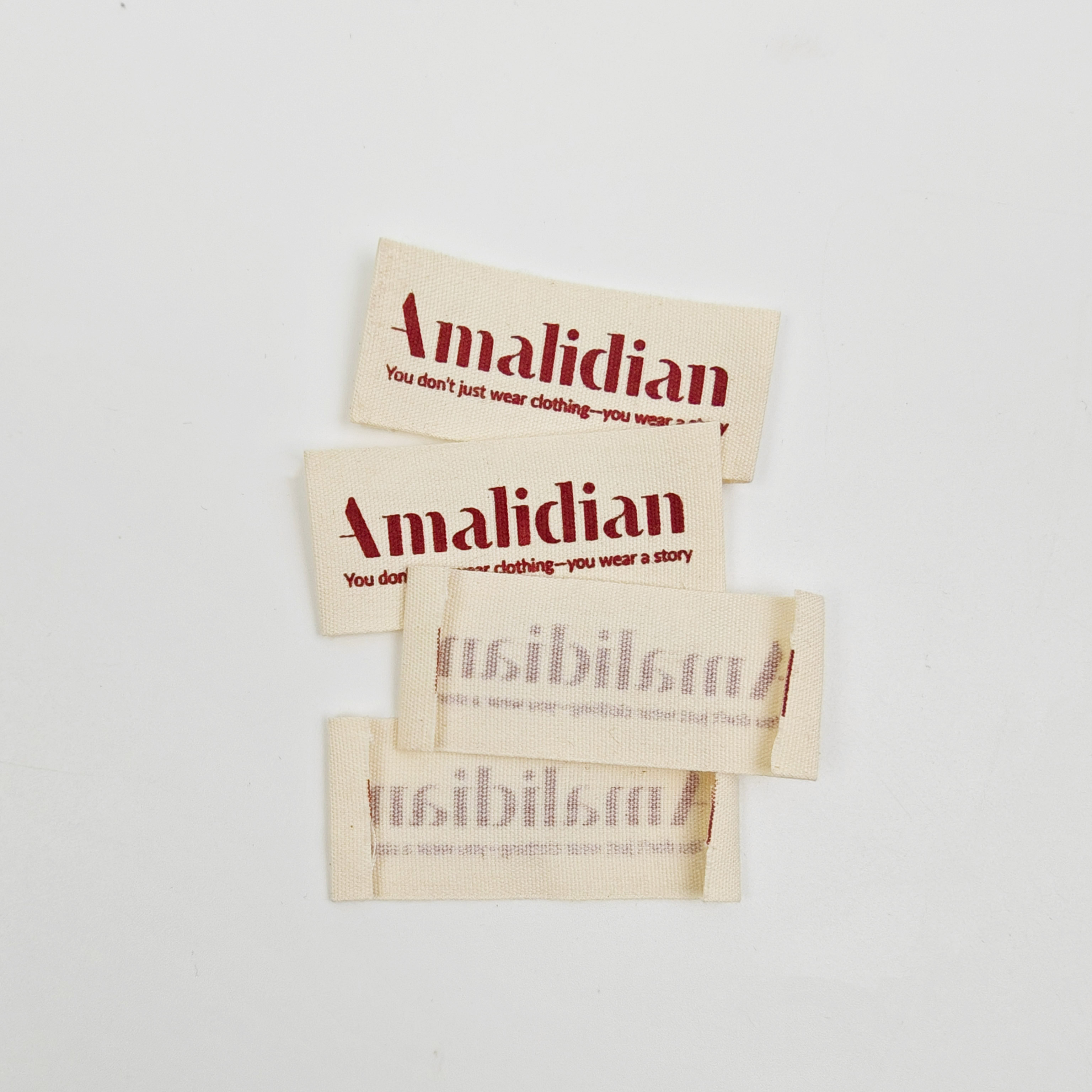 Premium Custom Garment Printed Labels for Organic Apparel