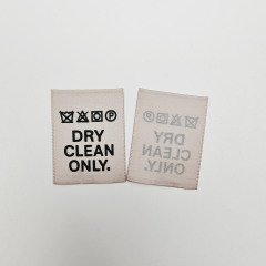 Custom Printed Neck Labels for Luxury Brands High Quality Washable Clothing Label