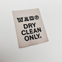 Custom Printed Neck Labels for Luxury Brands High Quality Washable Clothing Label