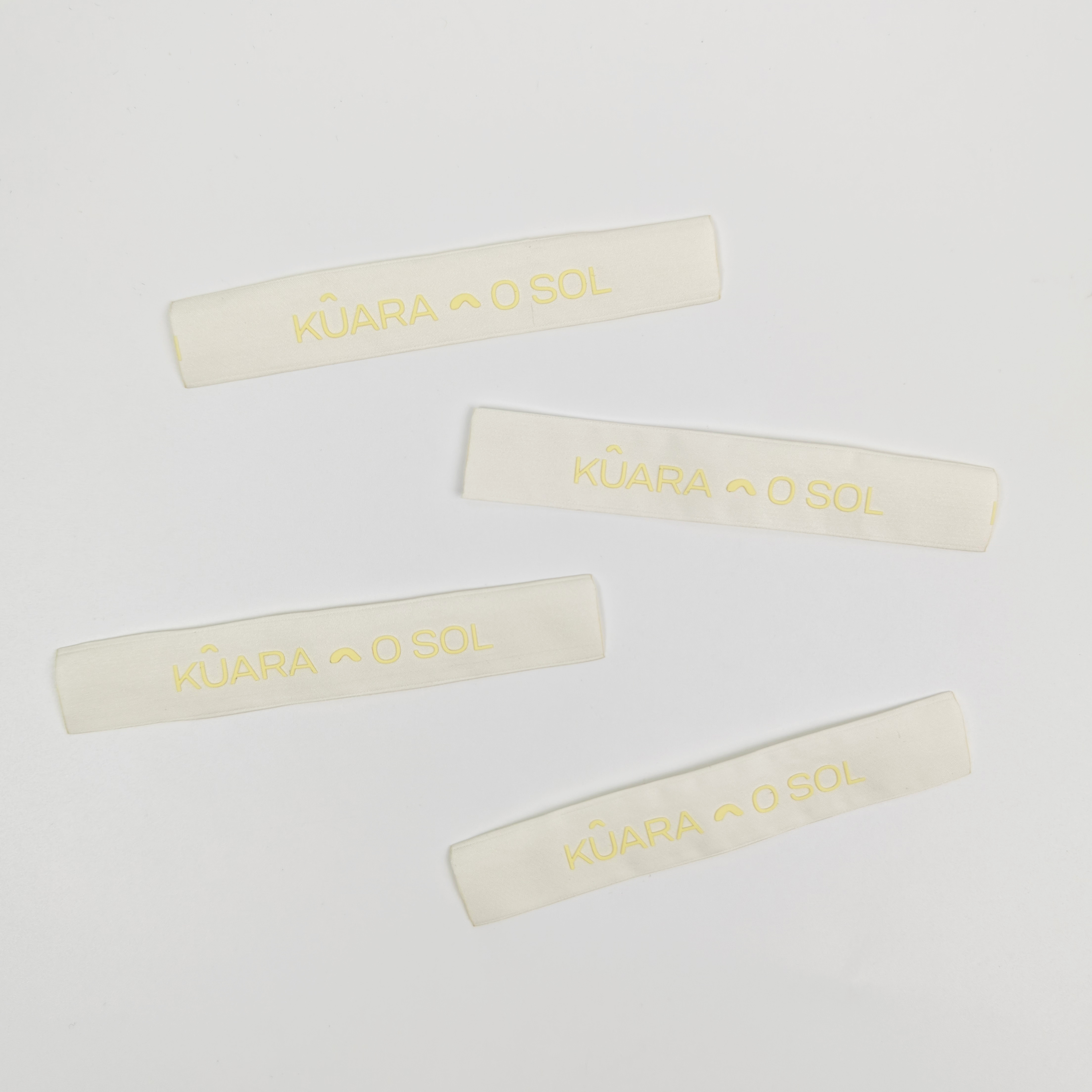 Luxury Printed Neck Labels with 3D Silicone Logo Custom Cotton Clothing Labels for Garments & Gear