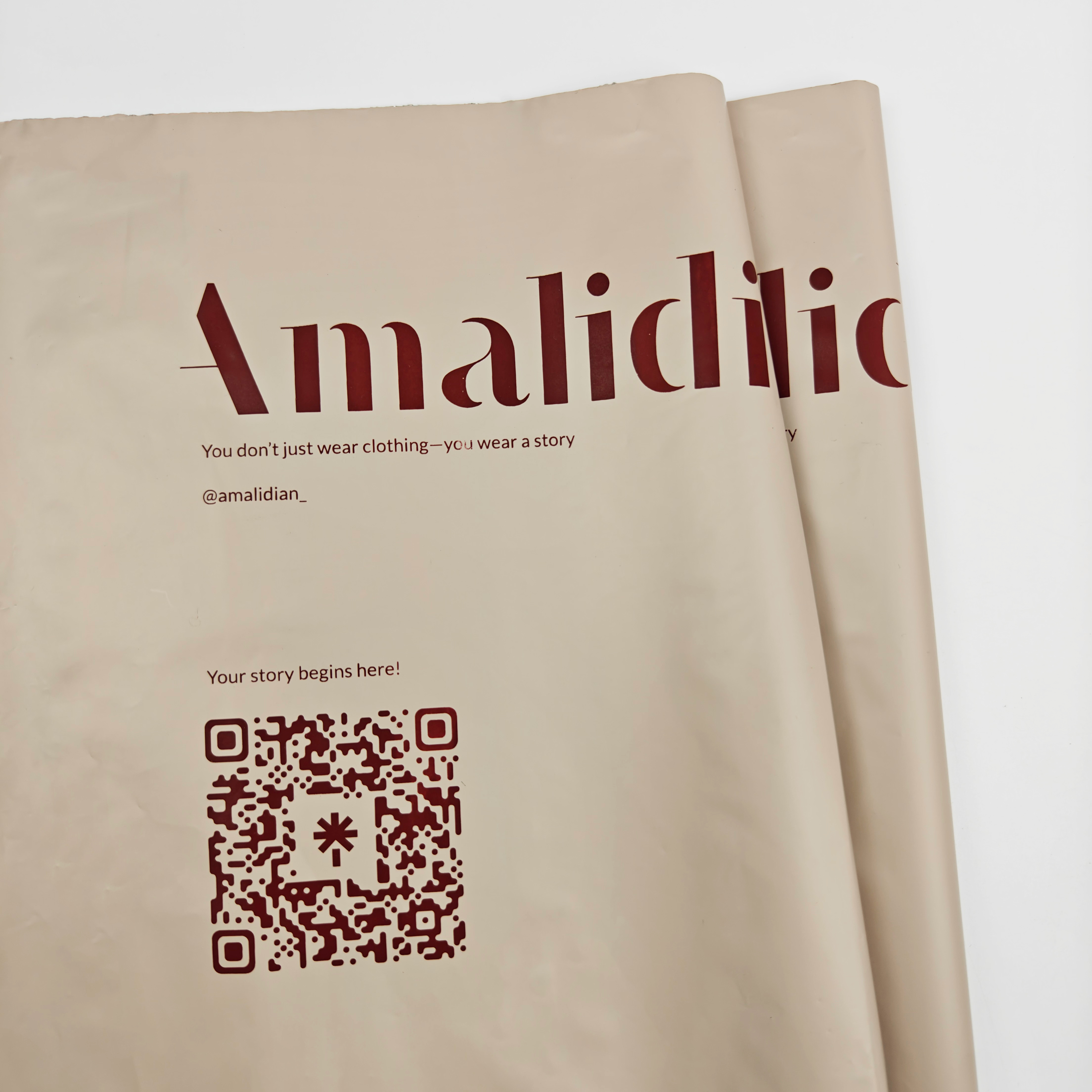 Premium Custom Courier Bags Logo Printing & OEM Service for Garment Brands