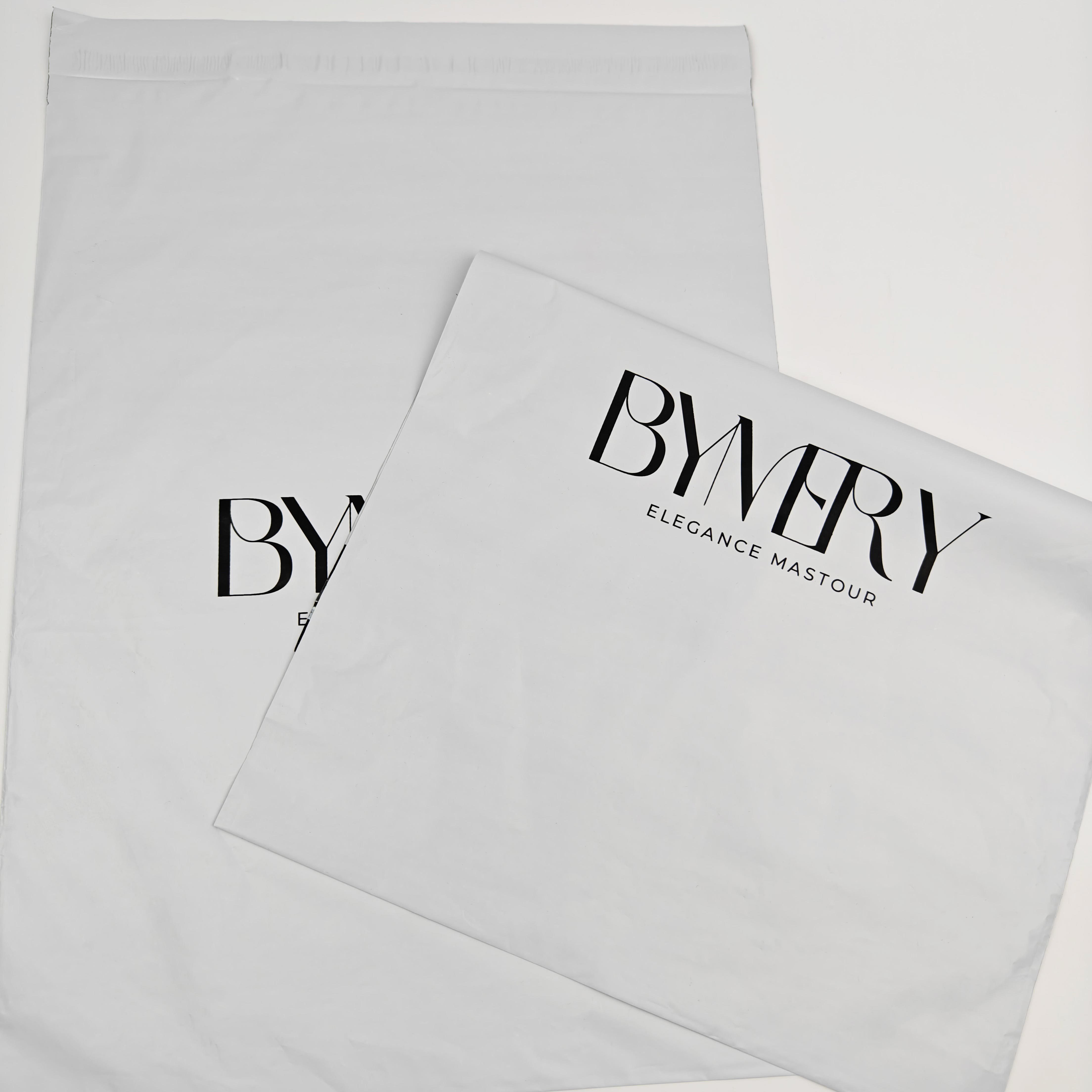 INFFY Custom Printed Poly Mailer Bags OEM 4C Logo Printing for Apparel Brands