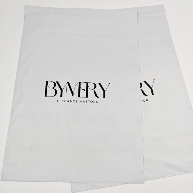 INFFY Custom Printed Poly Mailer Bags OEM 4C Logo Printing for Apparel Brands