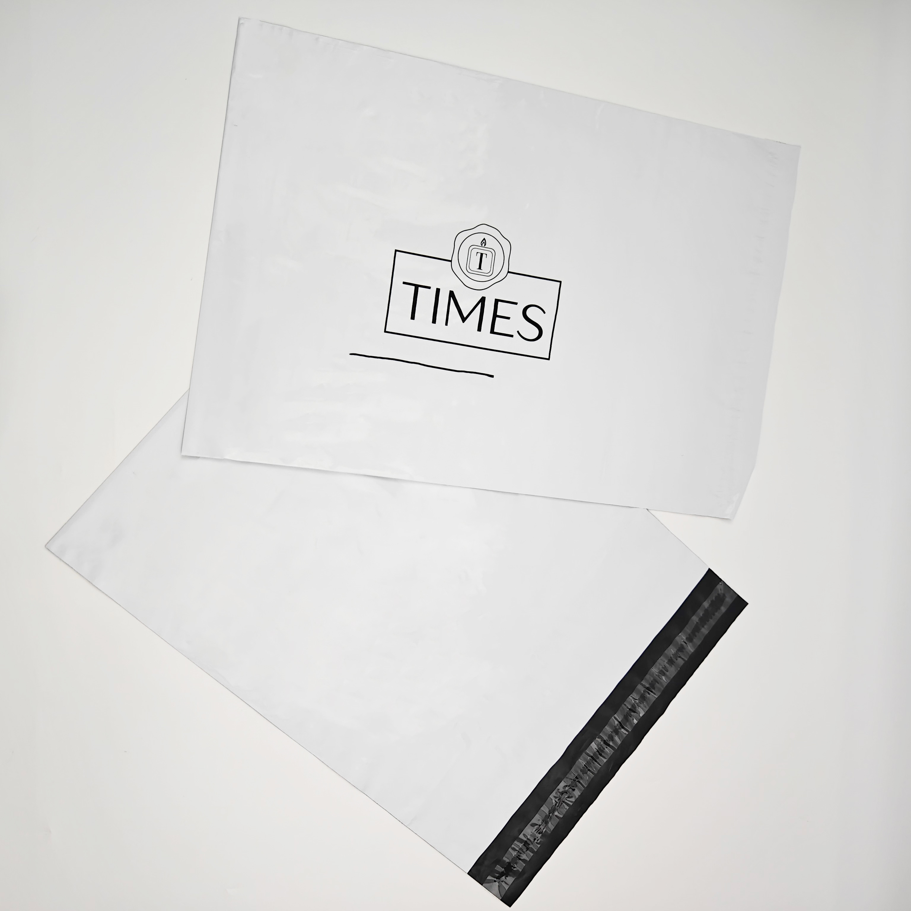 INFFY Custom Logo Biodegradable Courier Bags Waterproof Mailing Envelopes for Online Clothing Stores