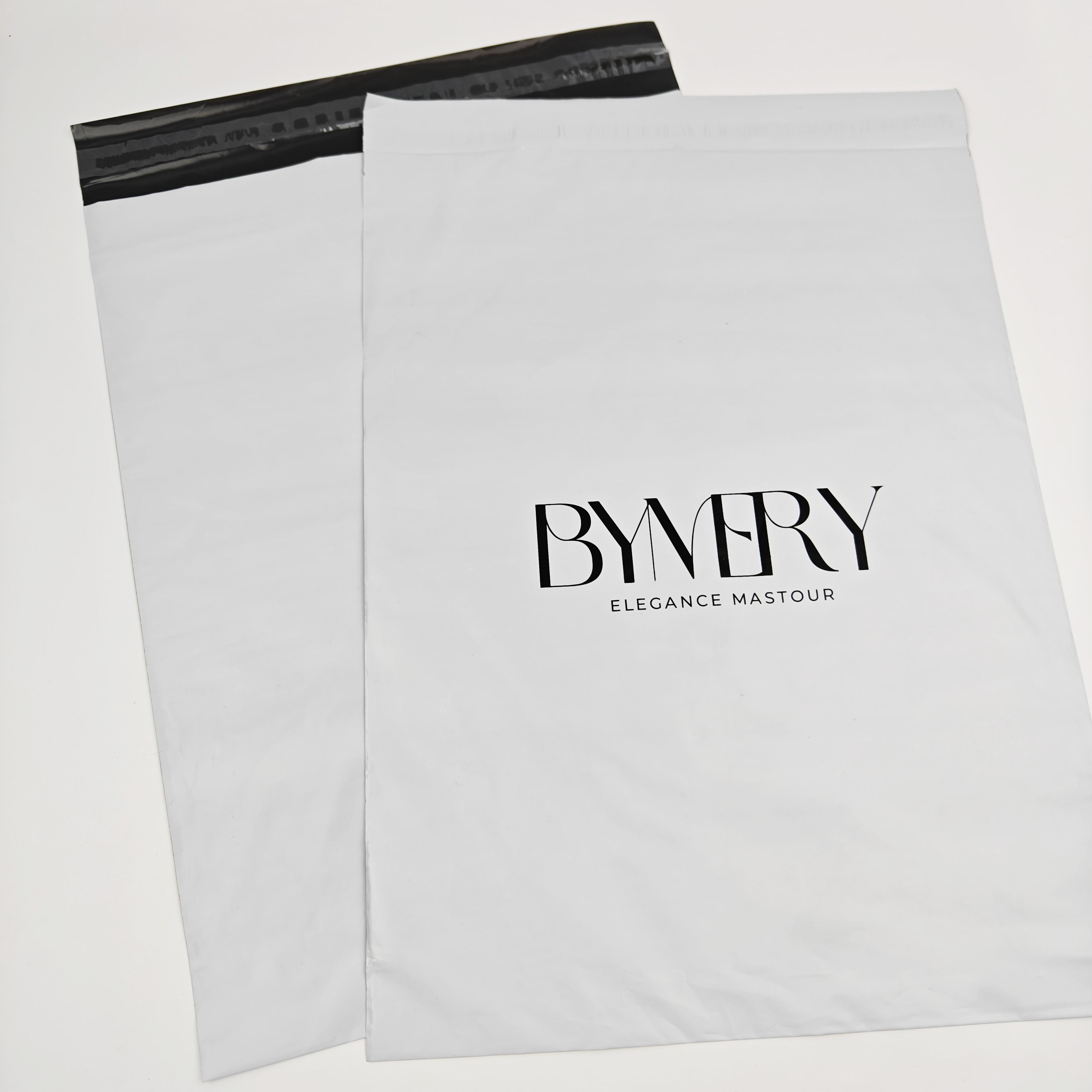 INFFY Custom Printed Poly Mailer Bags OEM 4C Logo Printing for Apparel Brands