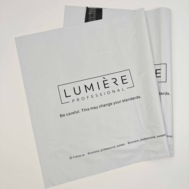 INFFY Biodegradable Poly Mailers with Custom Logo Waterproof Shipping Bags for Clothing
