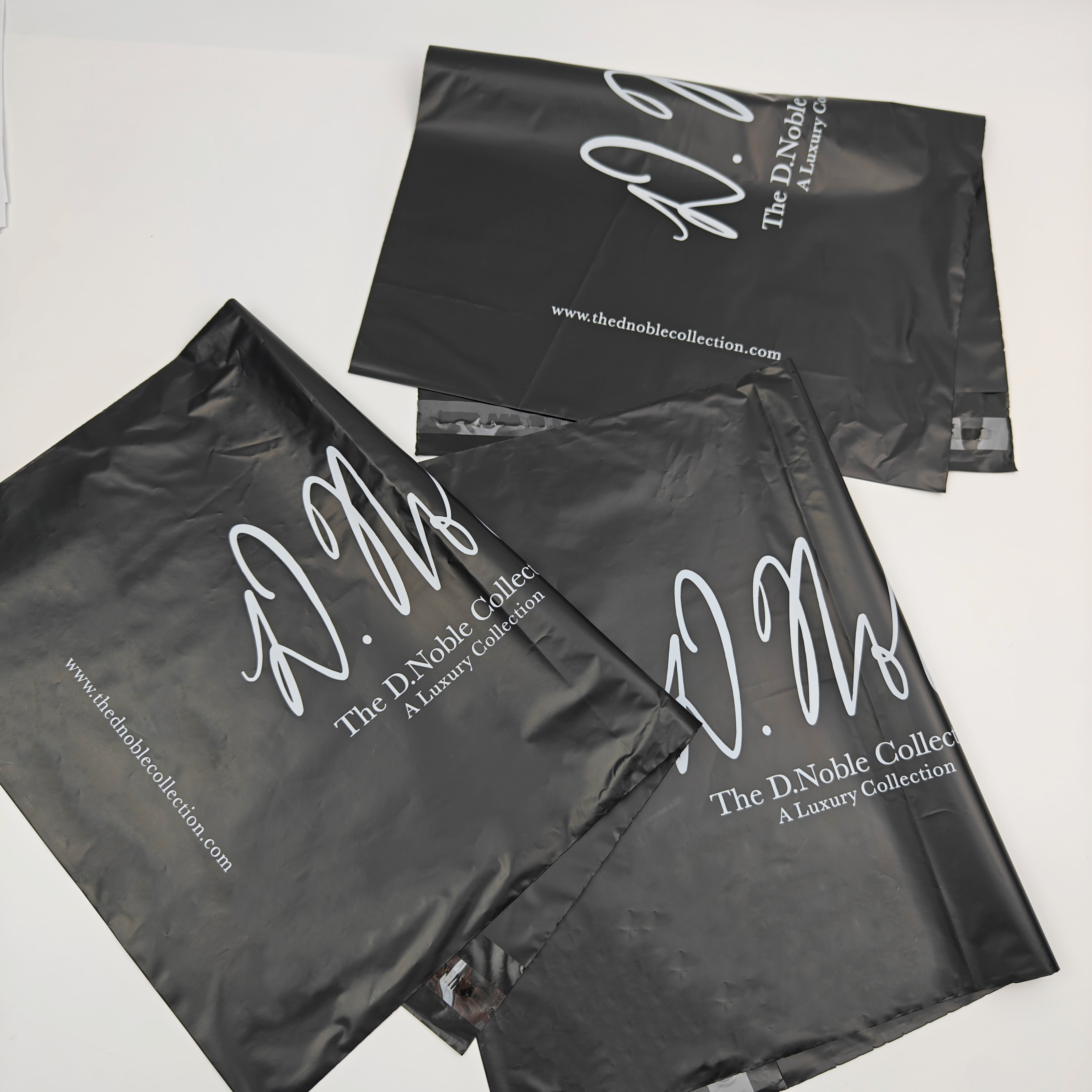 INFFY Strong Adhesive Custom Mailing Bags Tear-Resistant & Logo Printed for Garment Brands