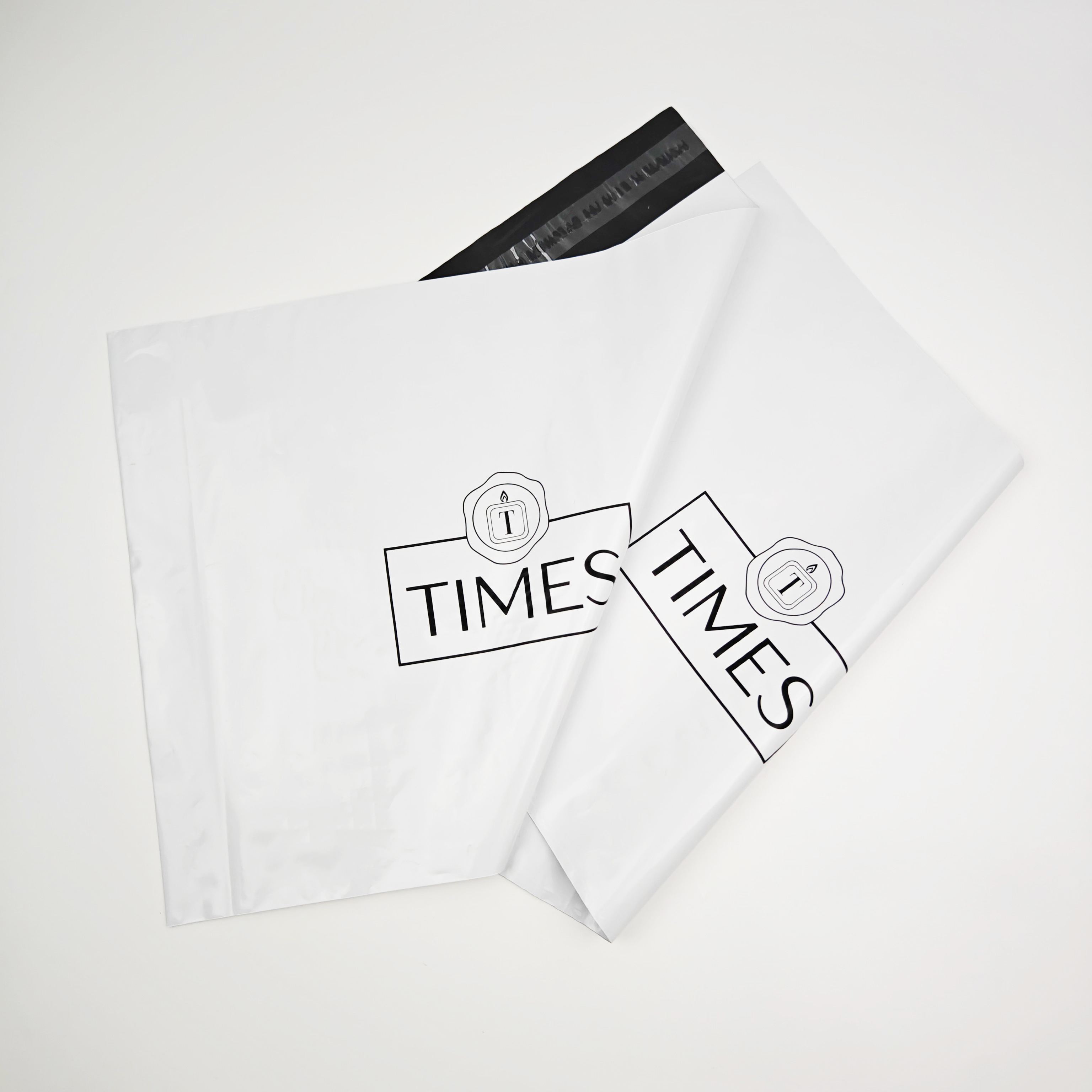 INFFY Custom Logo Biodegradable Courier Bags Waterproof Mailing Envelopes for Online Clothing Stores