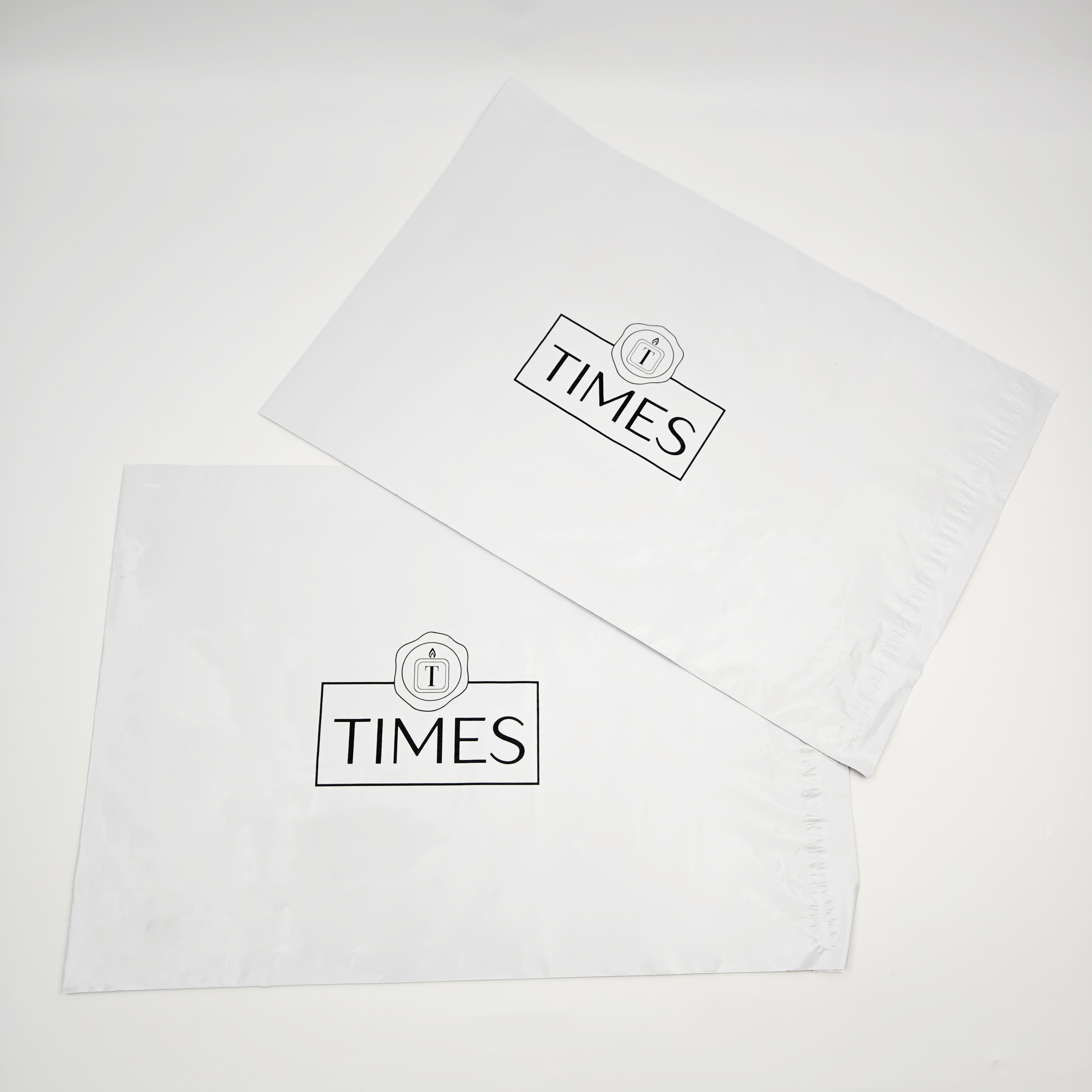 INFFY Custom Logo Biodegradable Courier Bags Waterproof Mailing Envelopes for Online Clothing Stores