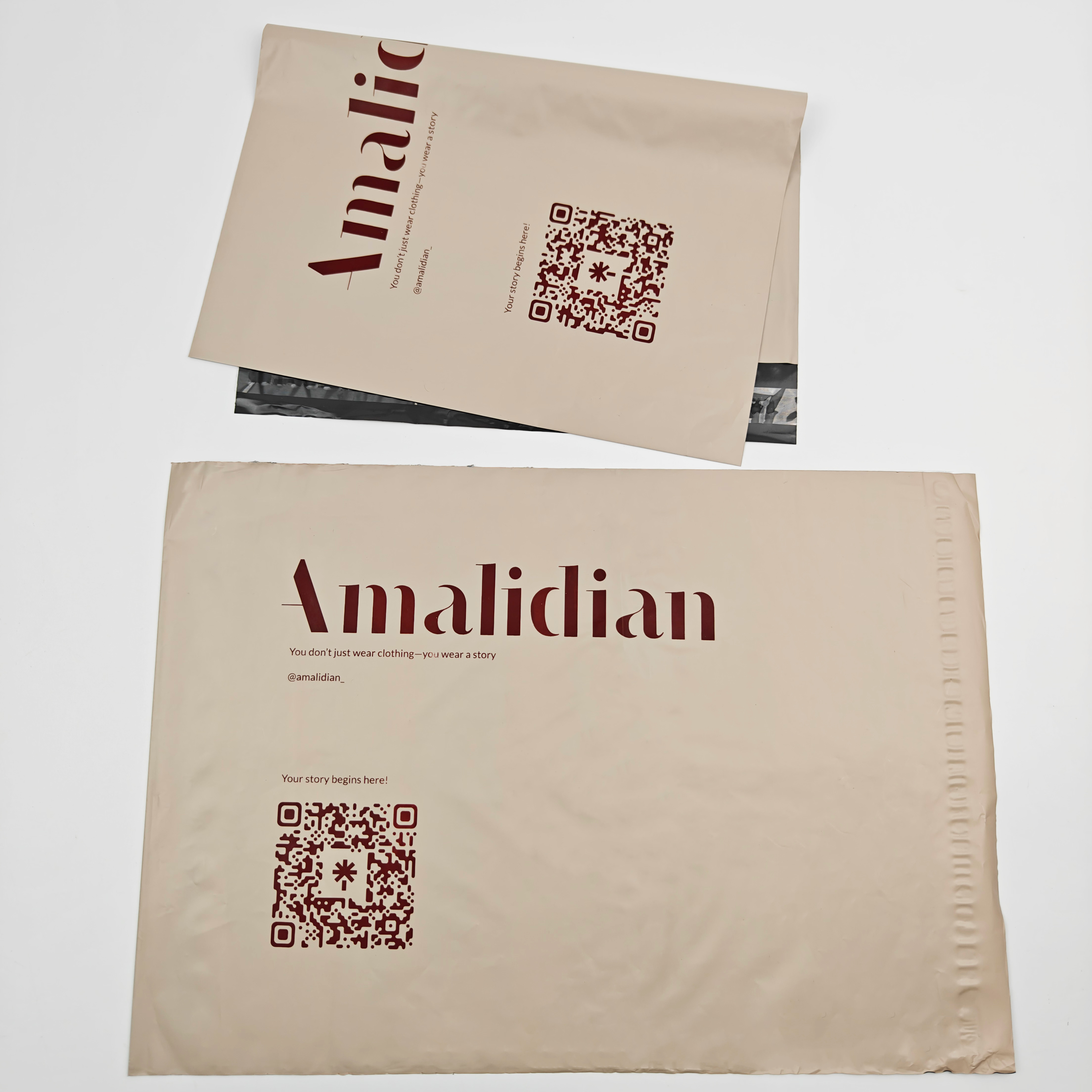 Premium Custom Courier Bags Logo Printing & OEM Service for Garment Brands
