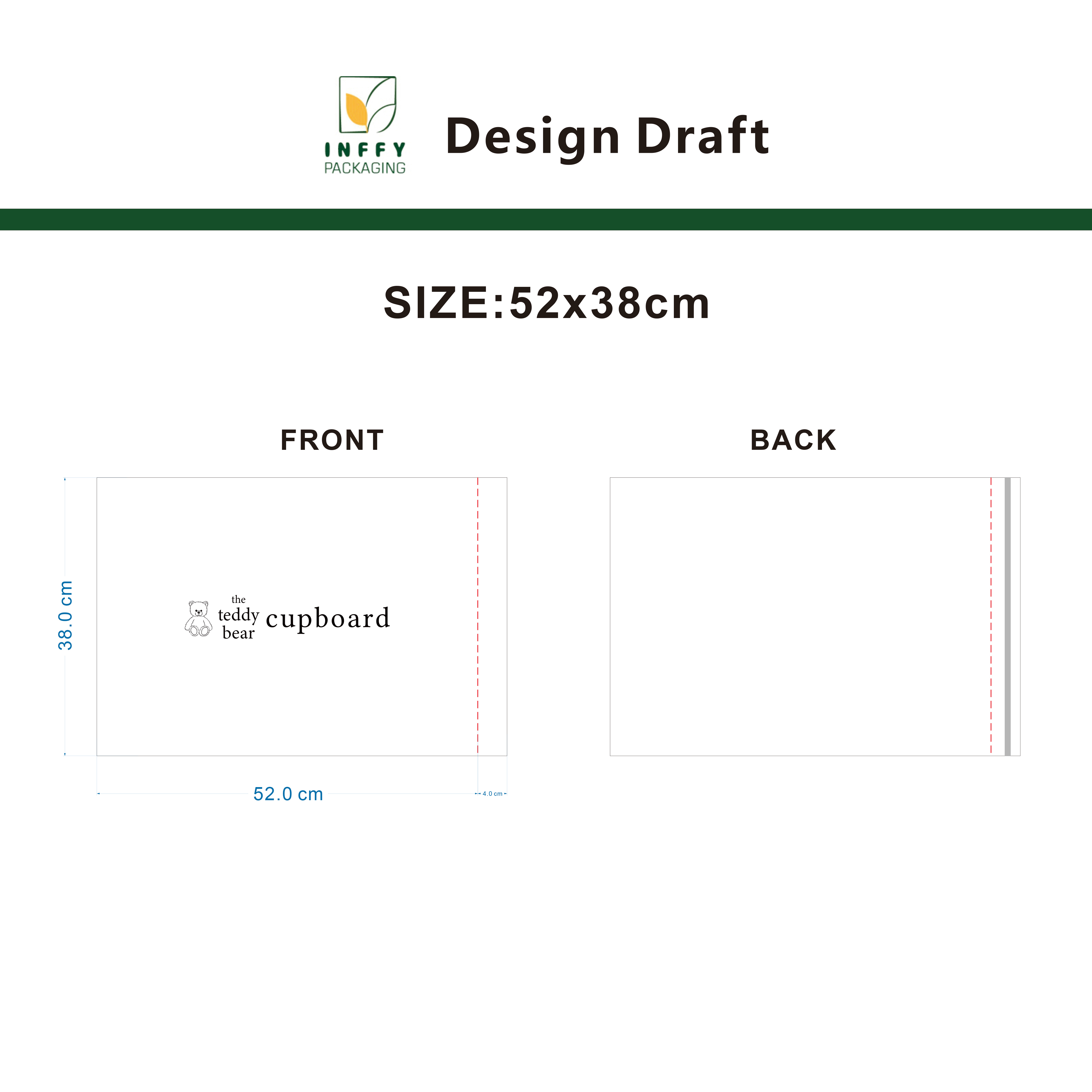 INFFY Eco-Friendly 2.5 Mil Poly Mailing Bags D2W Biodegradable & Waterproof for Fashion E‑Commerce