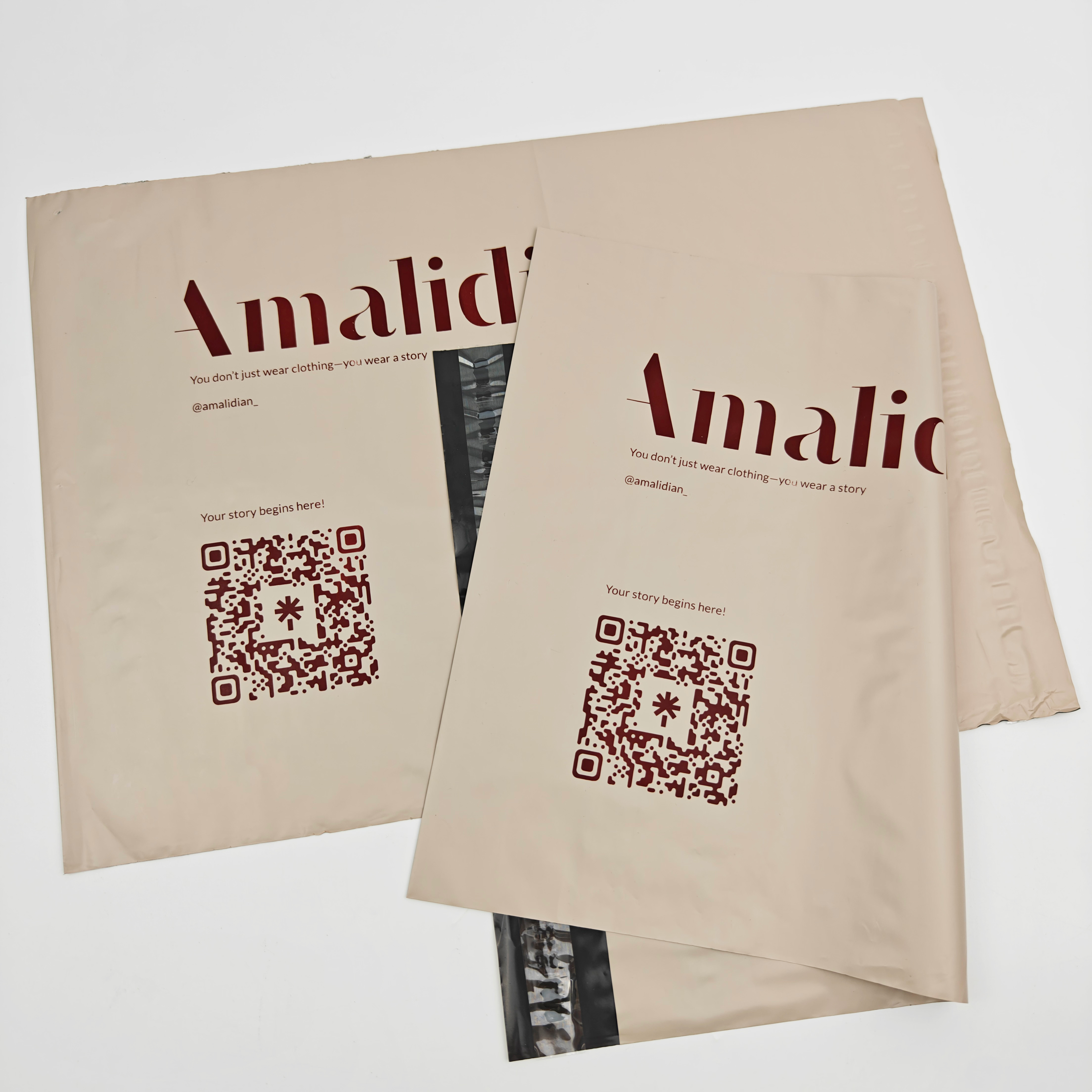 Premium Custom Courier Bags Logo Printing & OEM Service for Garment Brands