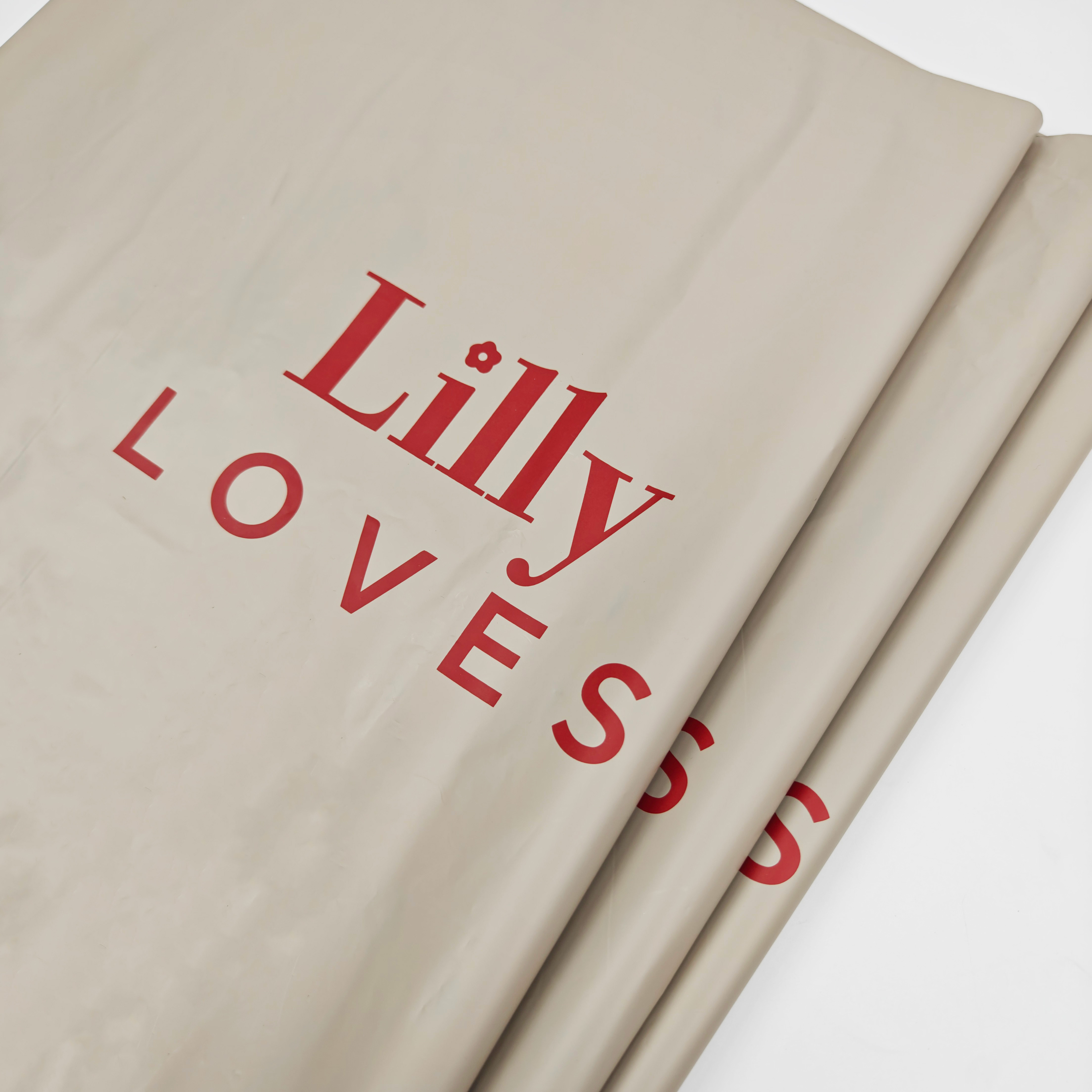 INFFY Custom Recyclable Poly Courier Bags Mailing Envelopes with Logo for Apparel Shipping
