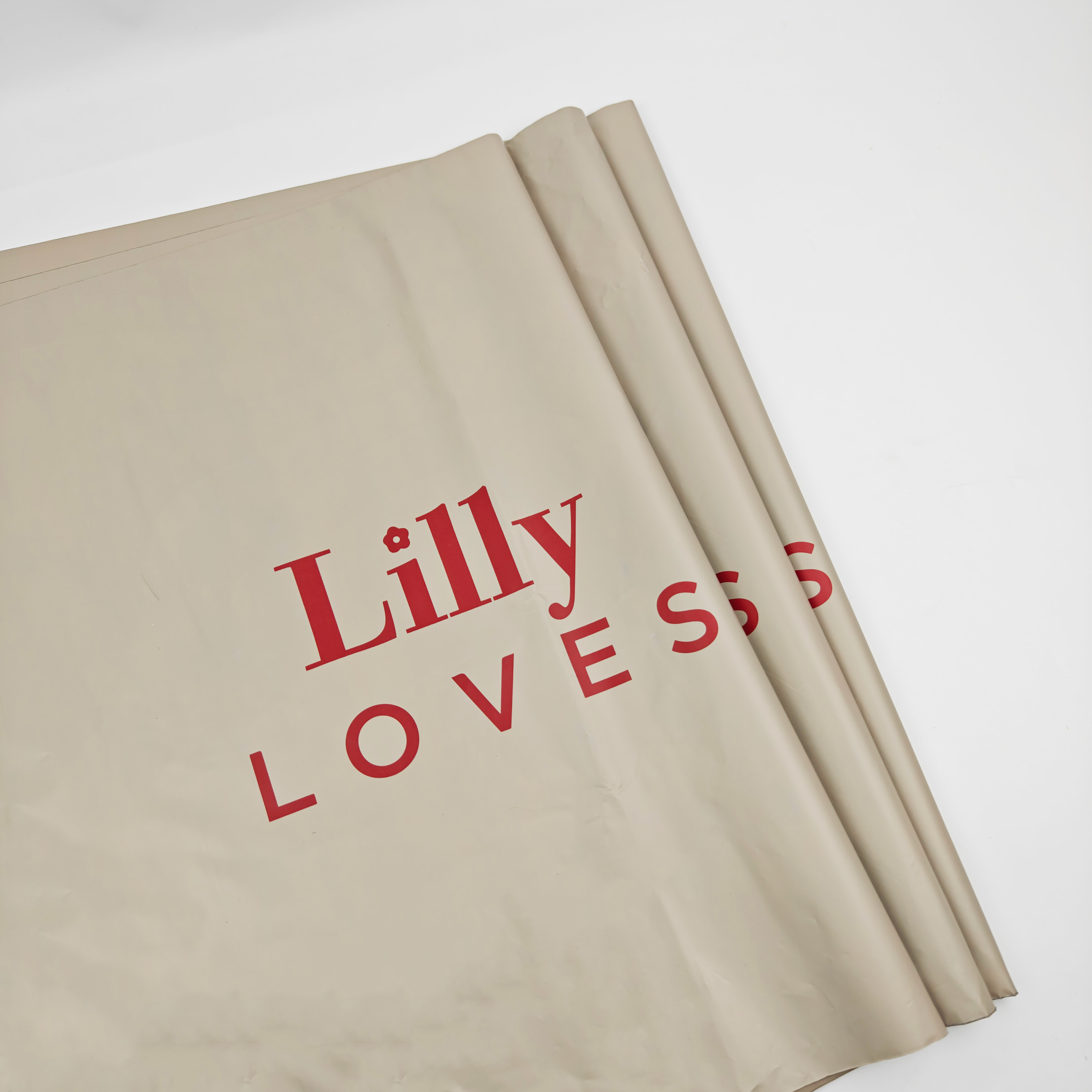 INFFY Custom Recyclable Poly Courier Bags Mailing Envelopes with Logo for Apparel Shipping