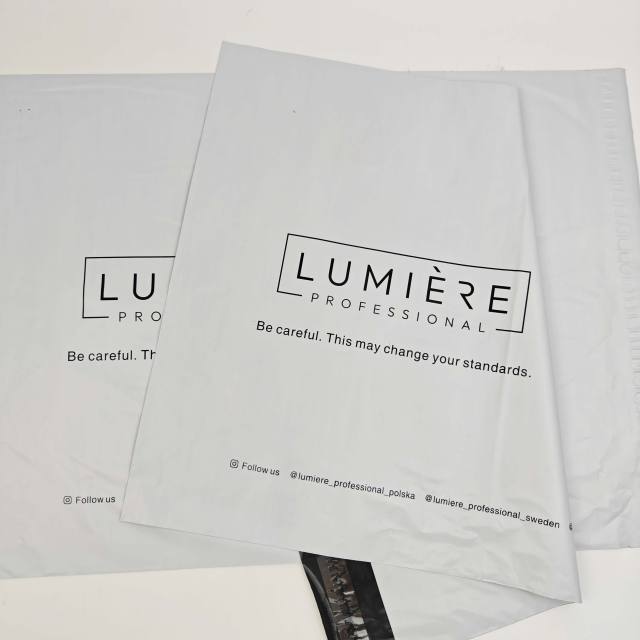 INFFY Biodegradable Poly Mailers with Custom Logo Waterproof Shipping Bags for Clothing