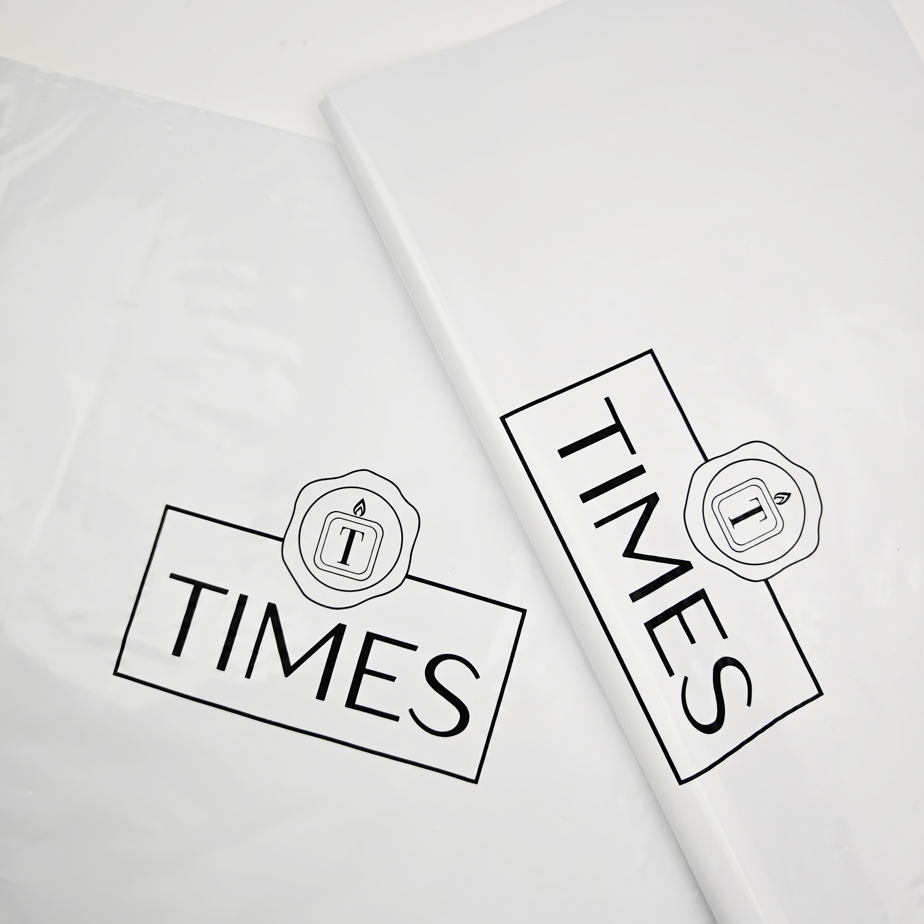 INFFY Custom Logo Biodegradable Courier Bags Waterproof Mailing Envelopes for Online Clothing Stores