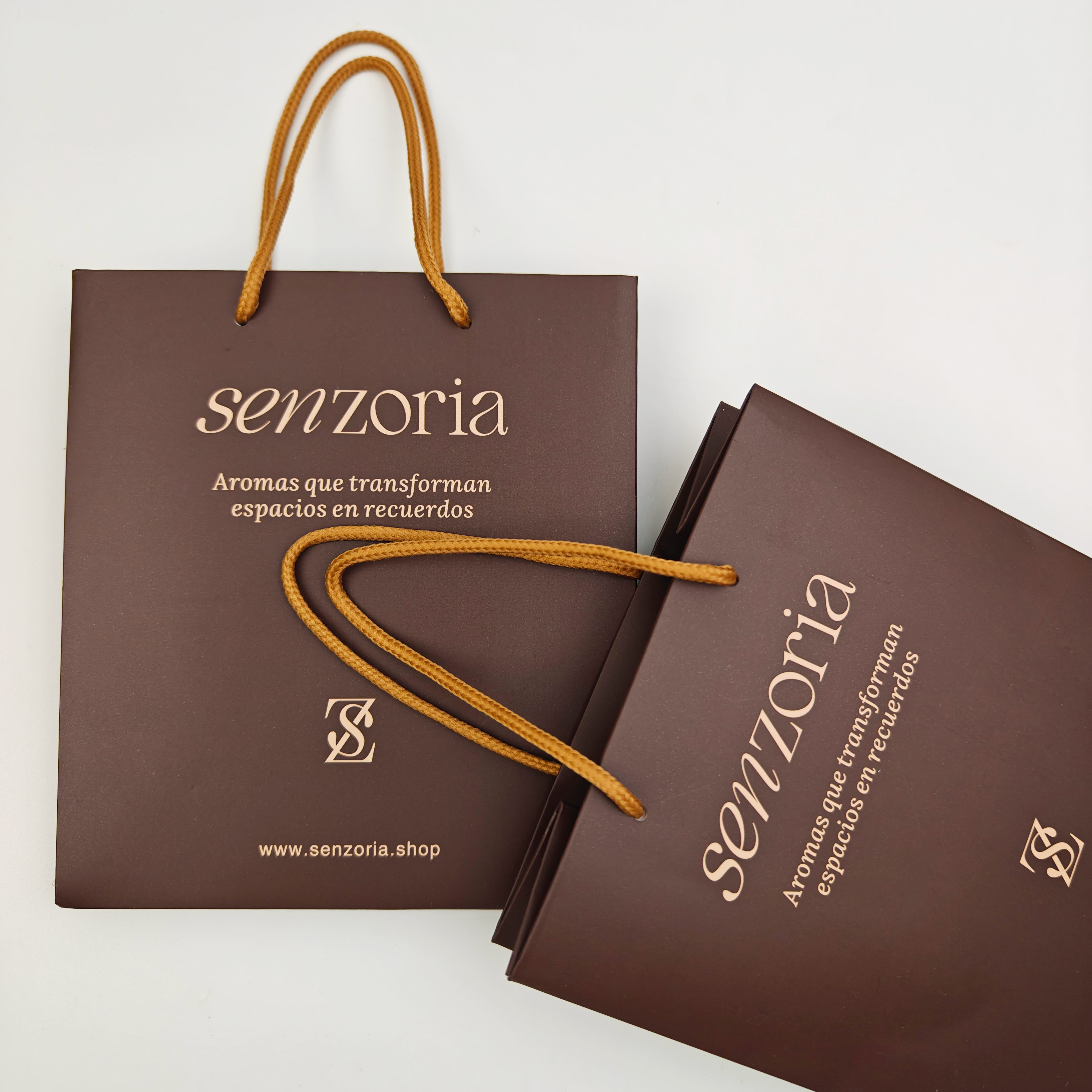 Recycled Paperboard Gift Bags with Custom Print for Apparel & Footwear