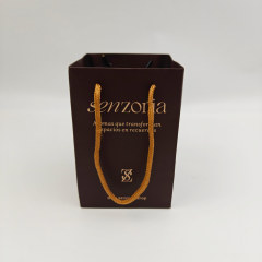 Recycled Paperboard Gift Bags with Custom Print for Apparel & Footwear