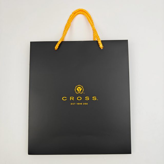 Custom Rigid Paperboard Gift Bags Recycled & Eco-Friendly Retail Packaging