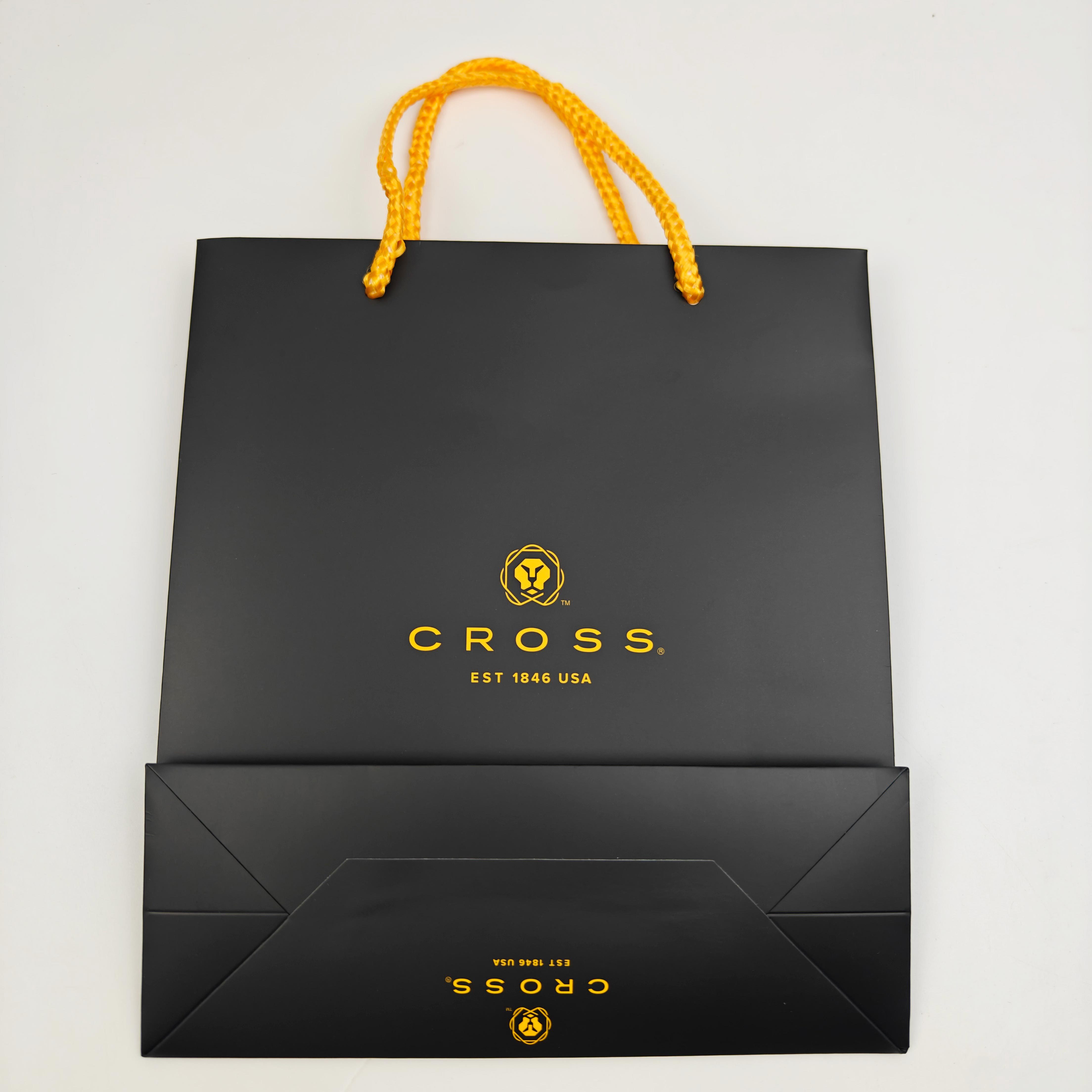 Custom Rigid Paperboard Gift Bags Recycled & Eco-Friendly Retail Packaging