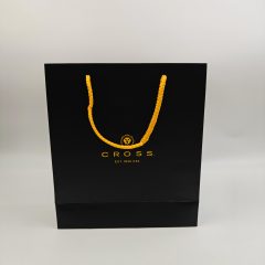 Custom Rigid Paperboard Gift Bags Recycled & Eco-Friendly Retail Packaging