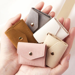 Luxury Multi-functional Faux Leather Jewelry Pouch Custom Small Travel Organizer for Rings & Earrings
