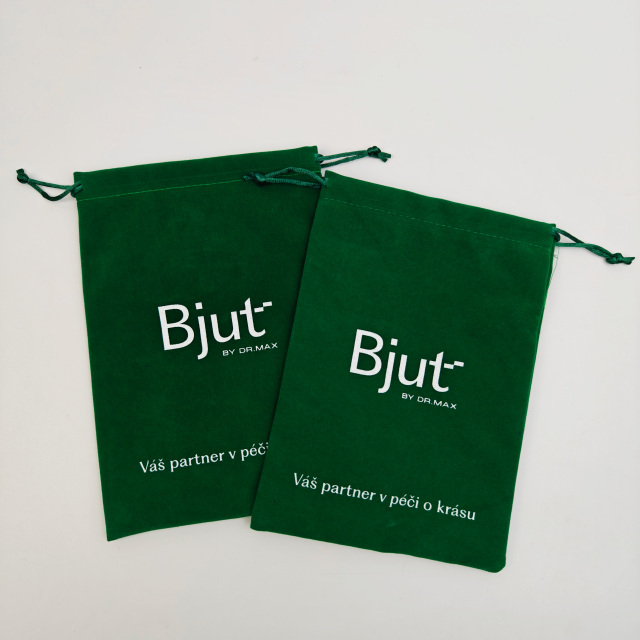 Velvet Drawstring Bag Super Soft Large Pouch with Custom Logo for Jewelry Packaging