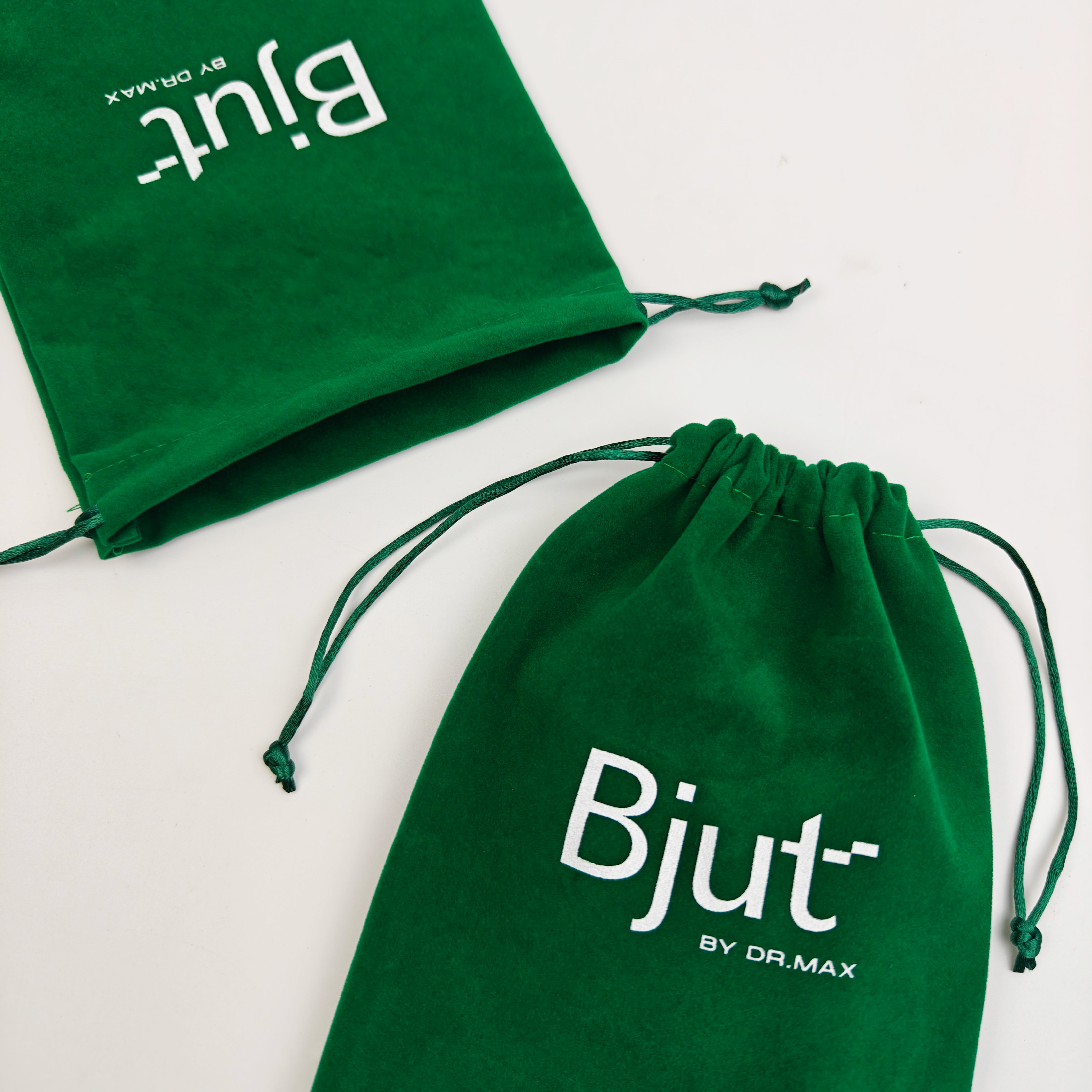 Velvet Drawstring Bag Super Soft Large Pouch with Custom Logo for Jewelry Packaging