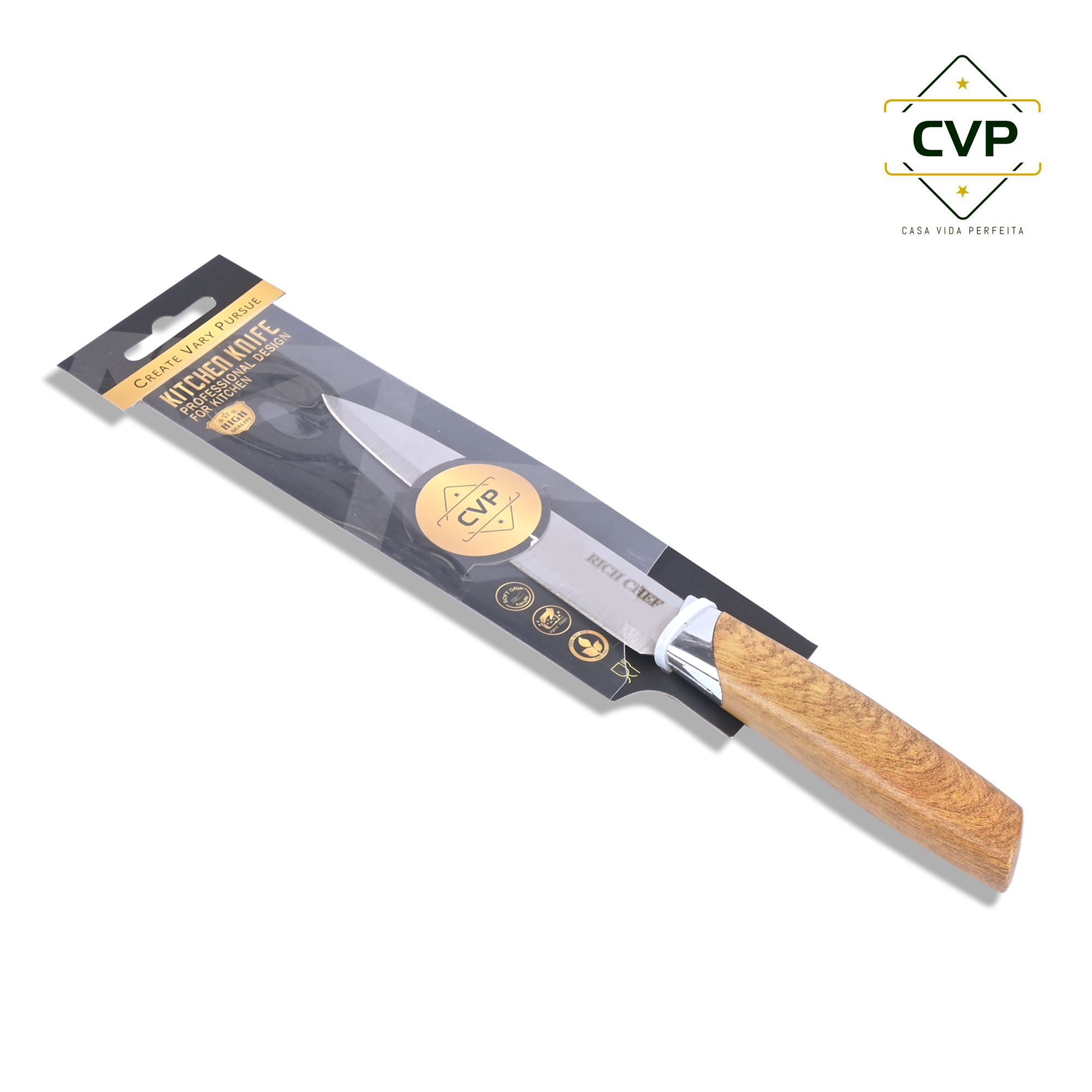AD-S029 Overlaid Wood Grain Utility Knife