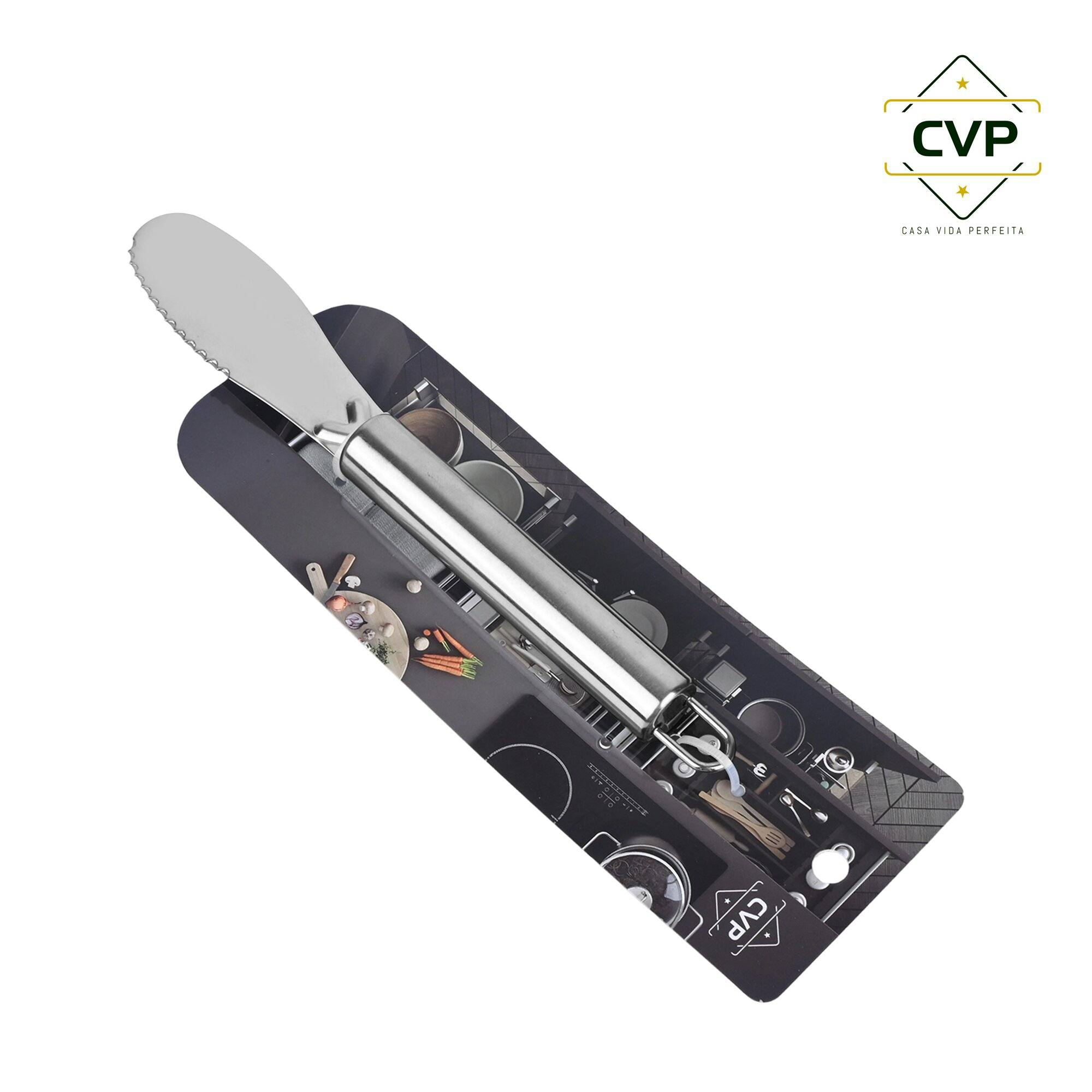 Round Tube Handle Butter Knife