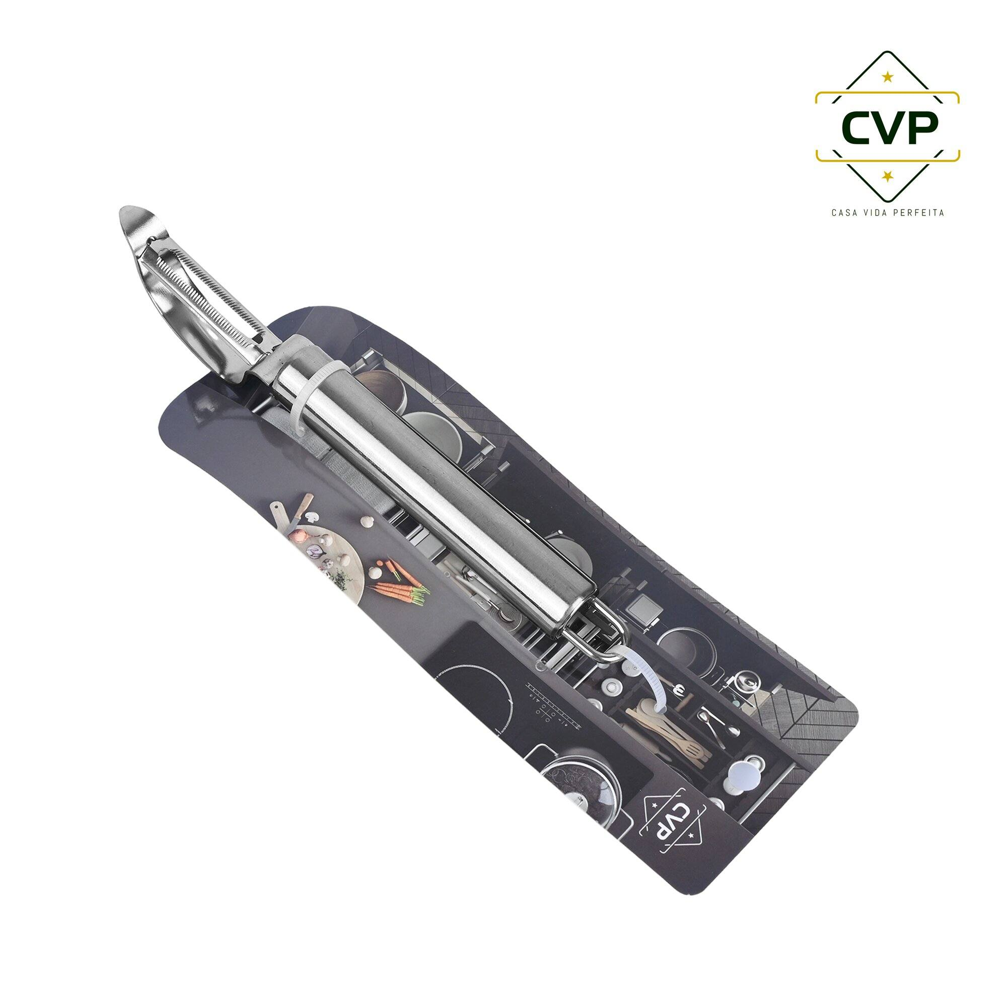 Round Tube Handle Bow Type Peeler (Hand Polished)