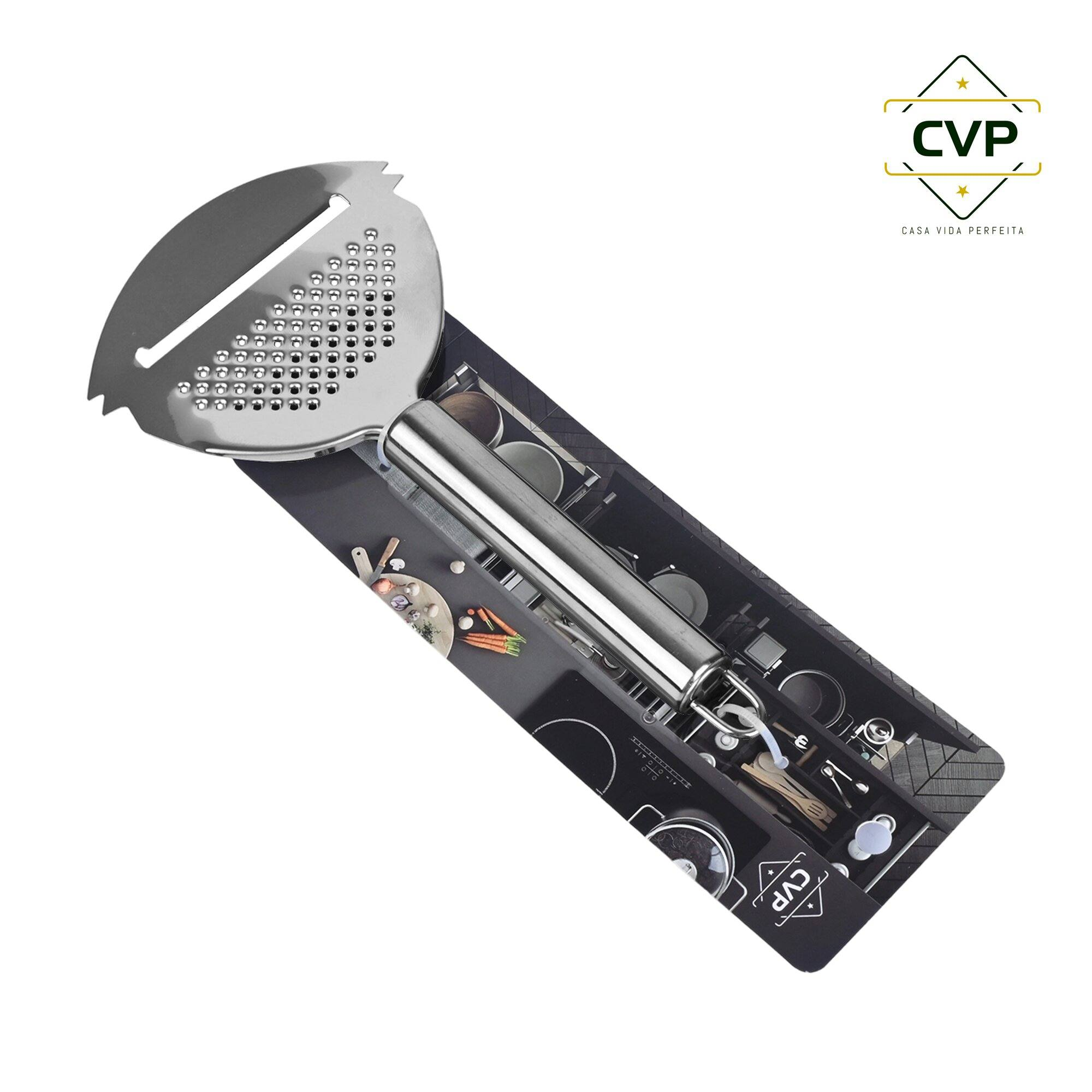 Round Tube Handle Cheese & Ginger Grater