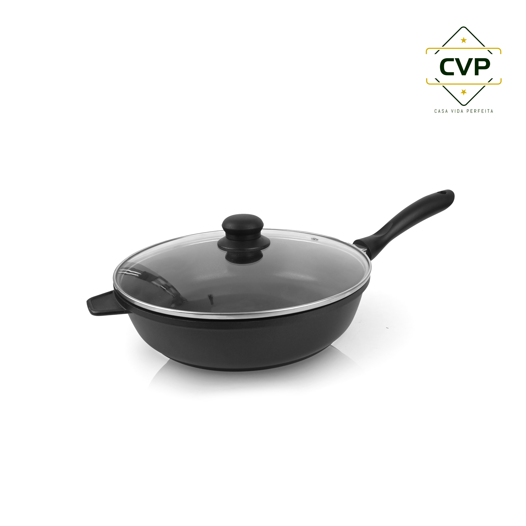 Y1-1 Old Style Multi-ply Base Deep Frying Pan 28cm