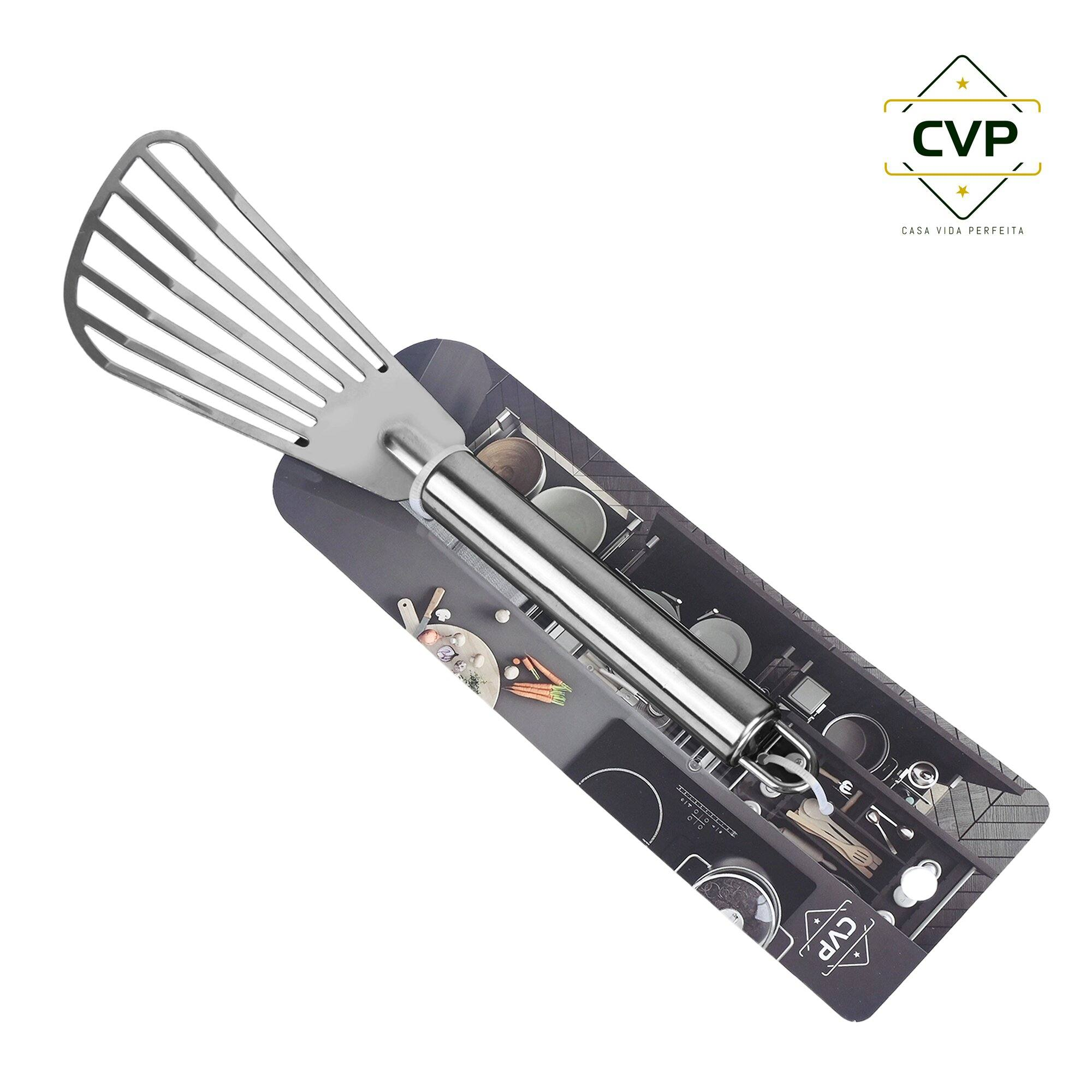 Round Tube Handle Small Angled Turner (Frying Turner)