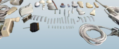 Ultrasound probe spare parts