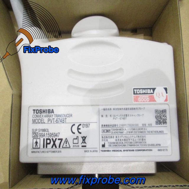 Toshiba Medical Service PVT-674BT Ultrasound Probe Repair and sale