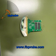 Ultrasound probe crystal