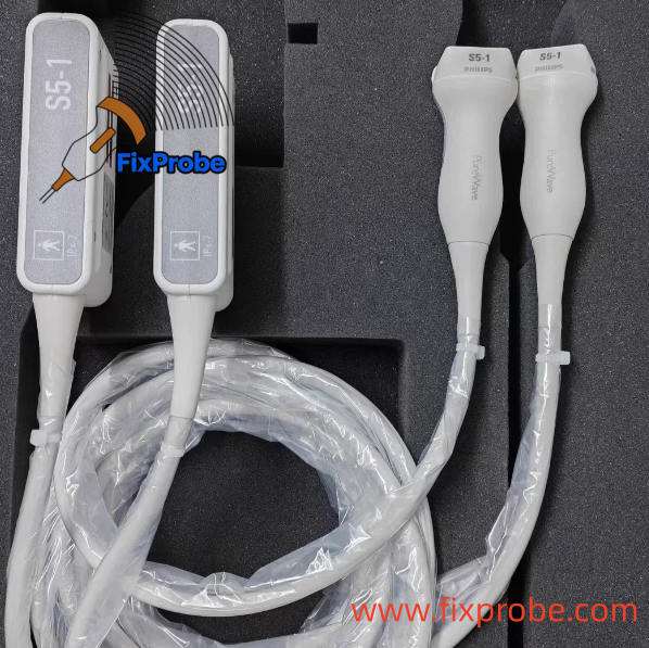 Sector Array Transducer Philips S5-1 Cardiac Probe for IE33/IU22 Repair & Sale