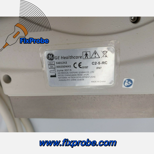 GE C2-5-RC Ultrasound Probe Repair and sale