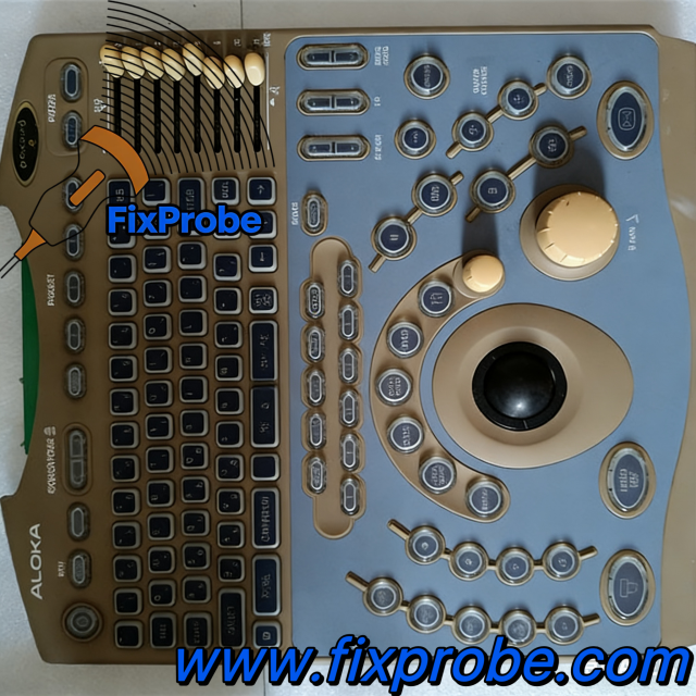 Aloka Prosound 4 EP540600CC Control Panel with Trackball Ultrasound ASSY